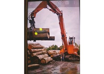 Daewoo 450 Log Loader